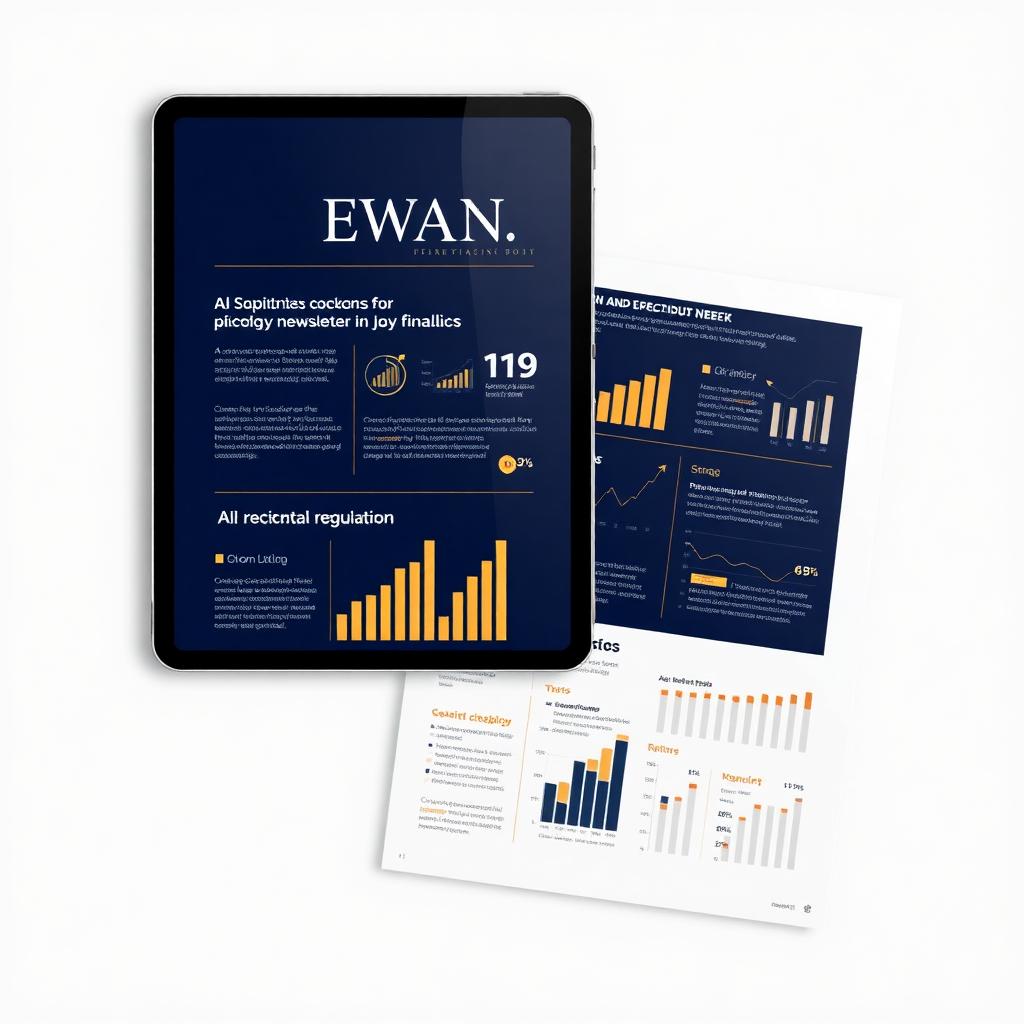Voorbeeld van de Trendwatch Update nieuwsbrief met grafieken en infographics